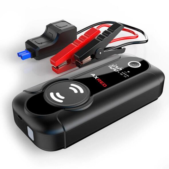 Axred X-10 Εκκινητης Μπαταριας & Powerbank με Φακο - Ασυρματη Φορτιση (BAT.0011) (AXRX-10) έως 12 άτοκες Δόσεις