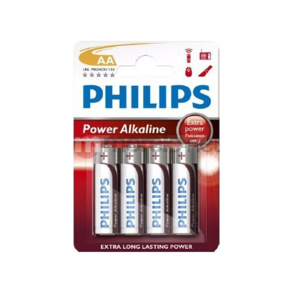Philips Bateria Power AA / R6 4 szt.