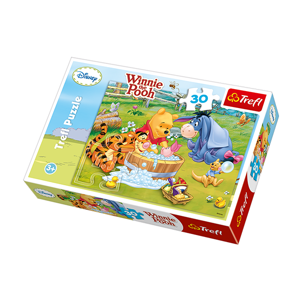 Trefl Puzzle 30el, Kąpiel Prosiaczka (18198 TR)