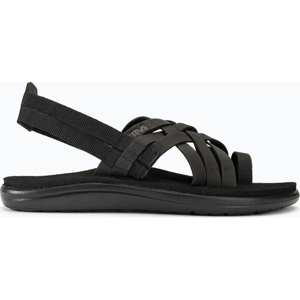 Teva W'S Voya Strappy Leather, BLK, 36 (us 5)| uk 3