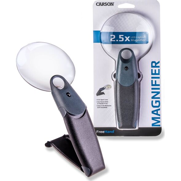 Carson Lupa 2.5x z podświetleniem LED FreeHand (FH-25)