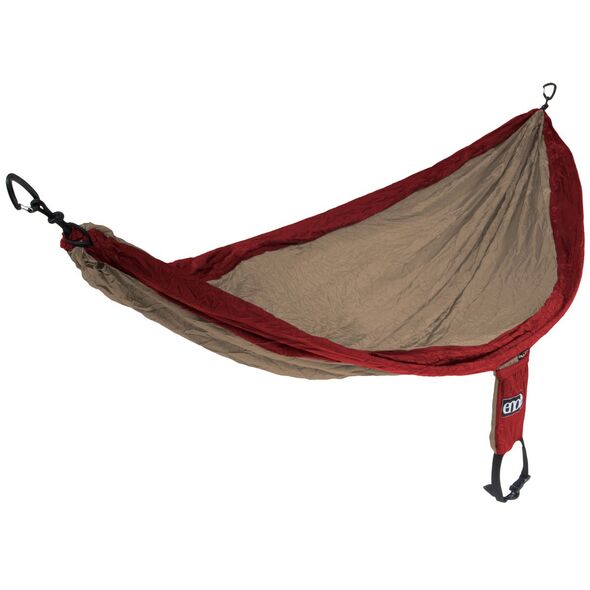 Eno Hamak turystyczny SingleNest Khaki/Maroon (SH025)