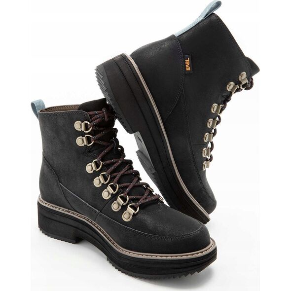 Teva W'S Midform Boot, BLK, 37 (us 6)| uk 4