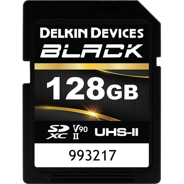 Karta Delkin Black Rugged SDXC 128 GB Class 10 UHS-II V90 (DSDBV90128BX)