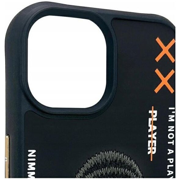 Nimmy case iPhone 15 6.1" black/black Cool&Cute 2.0 Monkey