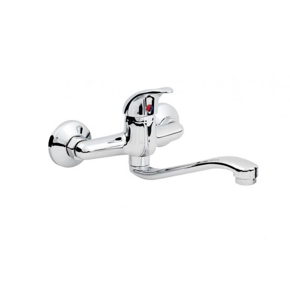 Bateria kuchenna Hydroland Jowisz ścienna chrom (B384)