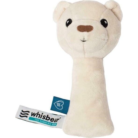 Whisbear Whisbear - Rattle Bear (white)