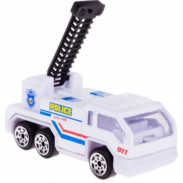 Hipo Pojazd policja 7cm metal HX172 46458