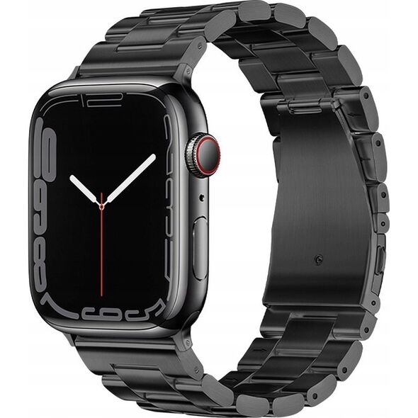 ForCell FORCELL F-DESIGN FA10 pasek do APPLE Watch 42 / 44 / 45 / 49 mm czarny