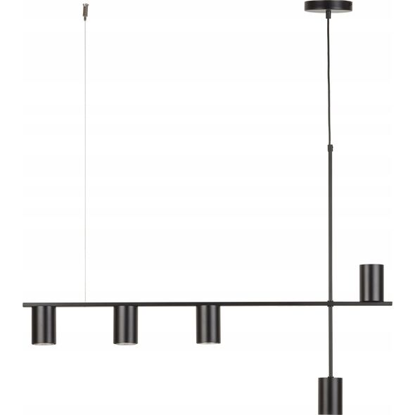 Lampa wisząca Sigma Sigma Vendo 33692 lampa wisząca zwis 5x25W GU10 czarna