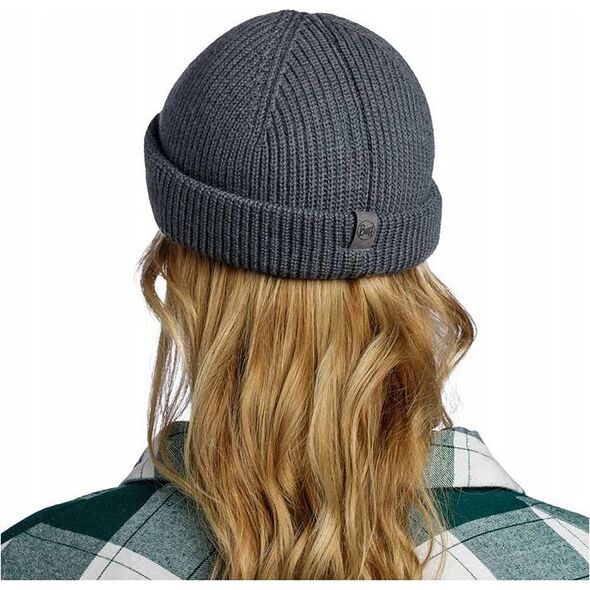 Buff Buff Ervin Merino Hat Beanie 13232390110 szary One size