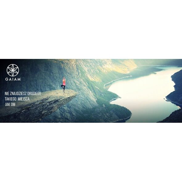 Gaiam GAIAM YOGA MAT SUSTAINED GRY SUNDIAL LAYERS 5MM 65737 14224568 18713657374