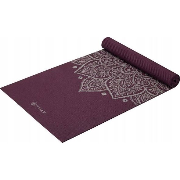 Gaiam GAIAM MIDNIGHT PLUM SUNRIAL FLOWER YOGA MAT 5MM 65734 14224598 18713657343