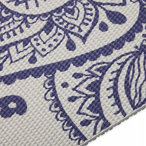 Gaiam GAIAM YOGA MAT SUSTAINED GREY SUNDIAL FLOWER 5MM 65732 14224604 18713657329