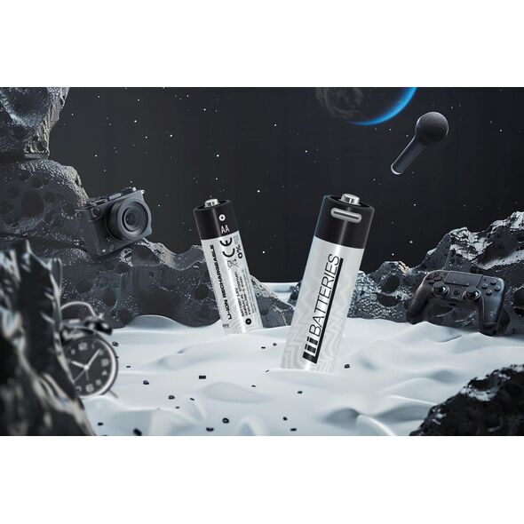 LiiBateries LIIBATTERIES AKUMULATORY LI-ON TYPU AA 4szt