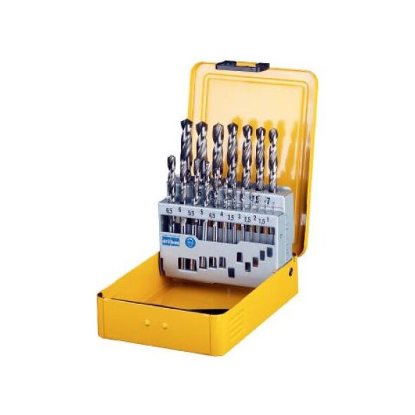Wiertło Dewalt do metalu HSS walcowe 1,5 2 7 4,5 4 5,5 5 1 3 2,5 3,5 6 10 6,5 7,5 8 8,5 9 9,5mm zestaw (DT5923-QZ)