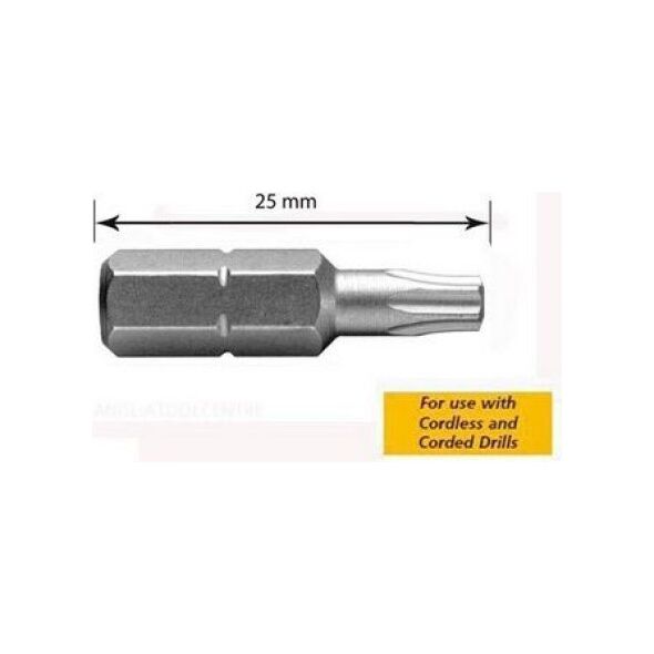 Dewalt końcówki wkrętarskie Torx 25mm T20 (DT7255-QZ)