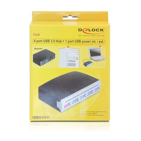 HUB USB Delock 4x USB-A 3.0 (61898)