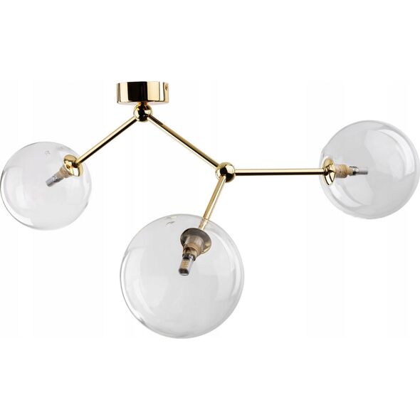 Lampa sufitowa TK Lighting TK Lighting Fairy 10069 plafon lampa sufitowa 3x6W G9 złoty/transparentny