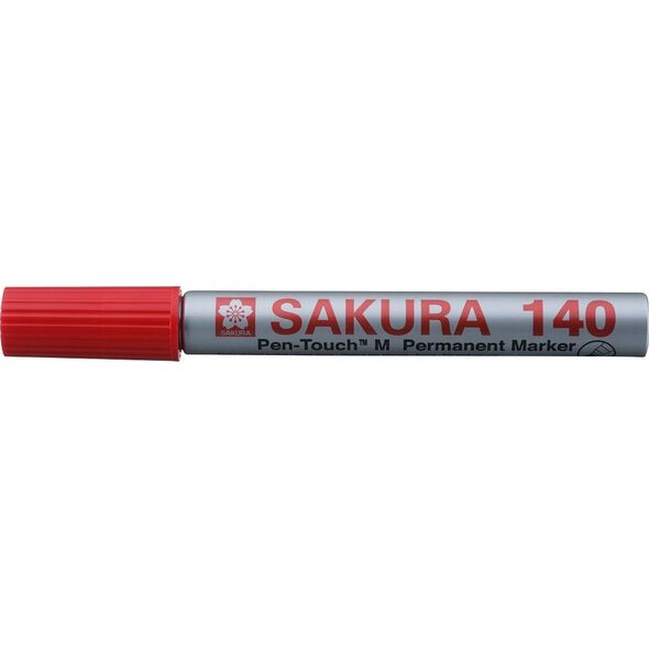 Sakura Marker Pen-Touch 140 red, Sakura 14268541 84511344464