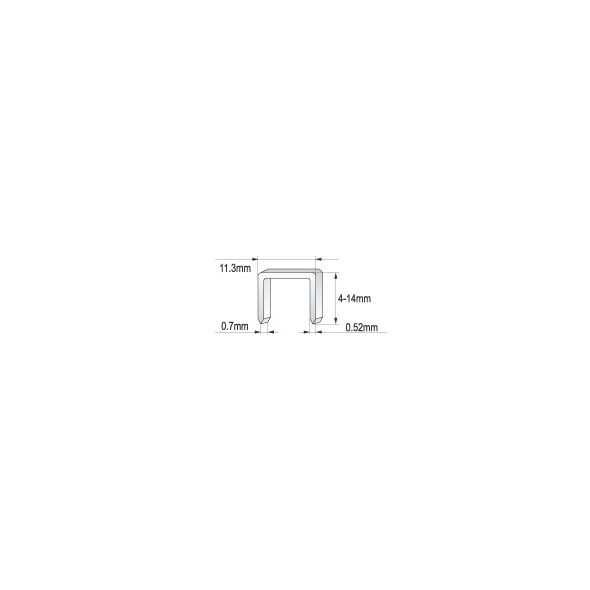 Yato Zszywacz tapicerski metalowy 4-14mm YT-7007