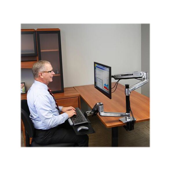 Ergotron Uchwyt biurkowy na monitor do 42" WorkFit-LX (45-405-026)