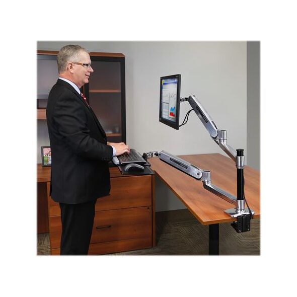Ergotron Uchwyt biurkowy na monitor do 42" WorkFit-LX (45-405-026)