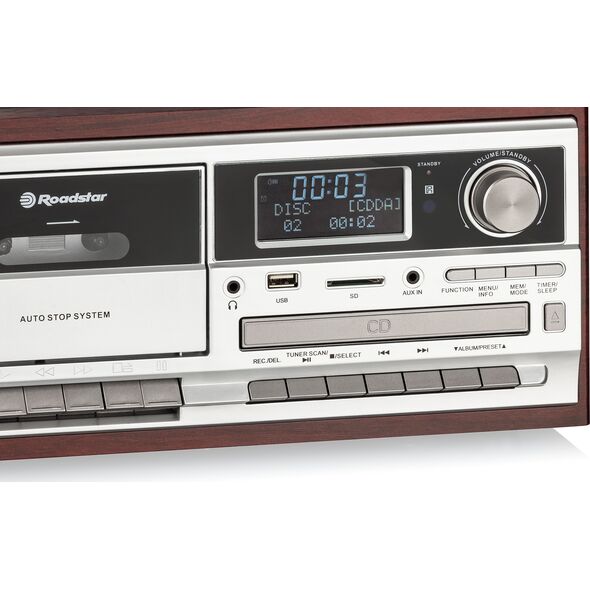 Gramofon Roadstar HIF-8892D+BT Retro