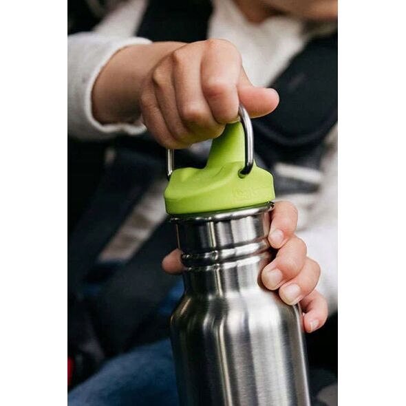 Klean Kanteen Kid Kanteen Sippy Cap for Classic Bottles, BrightGreen