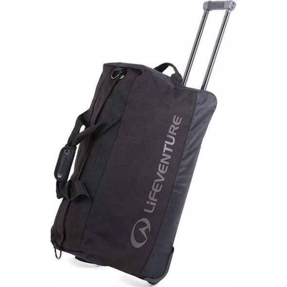 Lifeventure Expedition Wheeled Duffle, 100 Litre Rigid-Base, Black