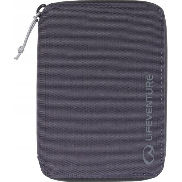Lifeventure RFID Mini Travel Wallet, Recycled, Navy Blue