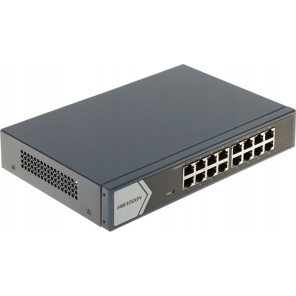 Switch Hikvision Hikvision 16 prievadų komutatorius DS-3E0516-E(B)