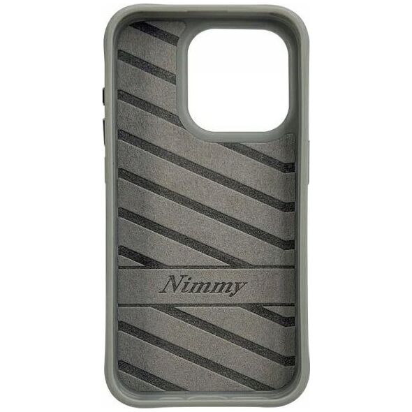 Nimmy iPhone 15 Pro Max 6.7" case gray/grey Cool&Cute 2.0 Bear