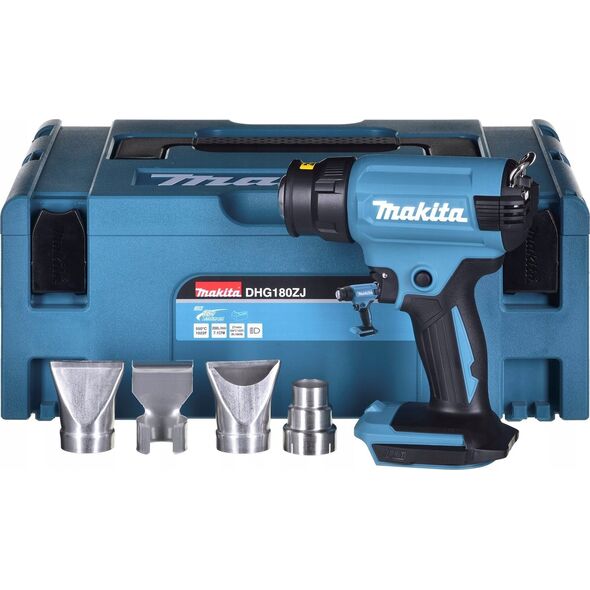 Επαναφορτιζόμενο πιστόλι θερμότητας Makita. DHG180ZJ 18V SOLO 14099912 88381760324