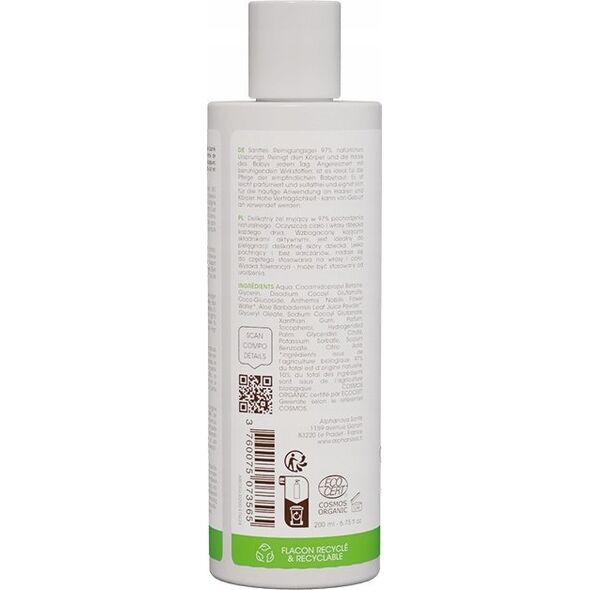 Alphanova Bebe Alphanova Bebe Bio, Απαλό τζελ πλυσίματος για μωρά 2 σε 1, 200ml 14222749 3760075073565