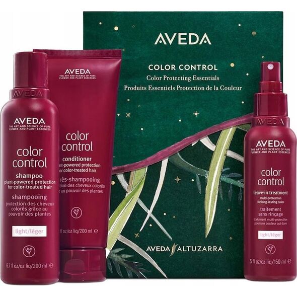 AVEDA_SET Color Control Color Control Light szampon do włosów 200ml + Color Control Conditioner odżywka do włosów 200ml + Color Control Light odżywka do włosów bez spłukiwania 150ml