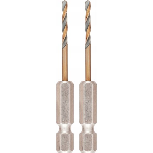 Wiertło Dewalt wiertło 2.5mm black and gold hex x2