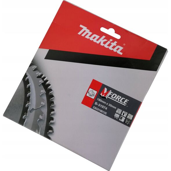 ΔΙΚΥΛΛΟ ΠΡΙΟΝΙ Makita MAKITA 190x30x12Z M-FORCE WOOD 14090594 88381420785