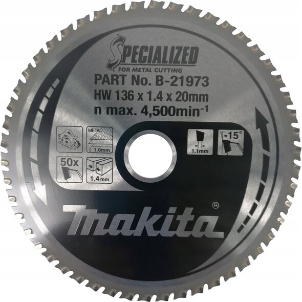 Makita MAKITA ΔΙΚΥΛΛΟ ΠΡΙΟΝΙ 150x20x32z ΓΙΑ ΜΕΤΑΛΛΟ 14091302 88381454247