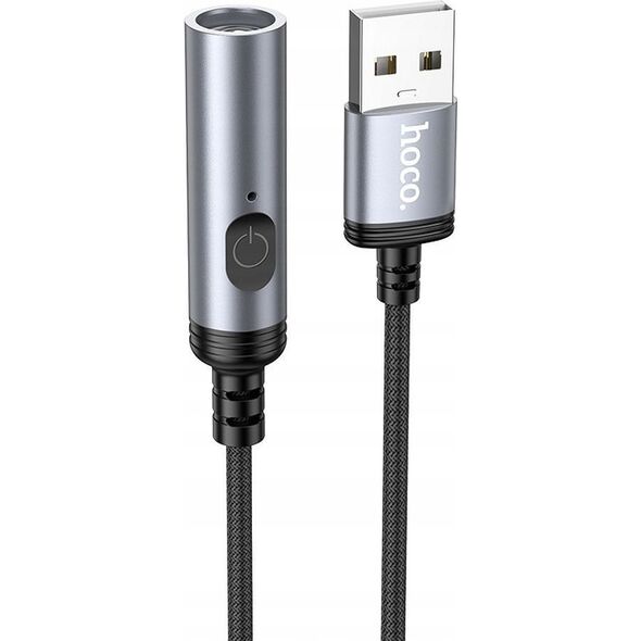 HOCO Adapter Zapalniczki Na Złącze USB A UA30 0,3 M Czarny