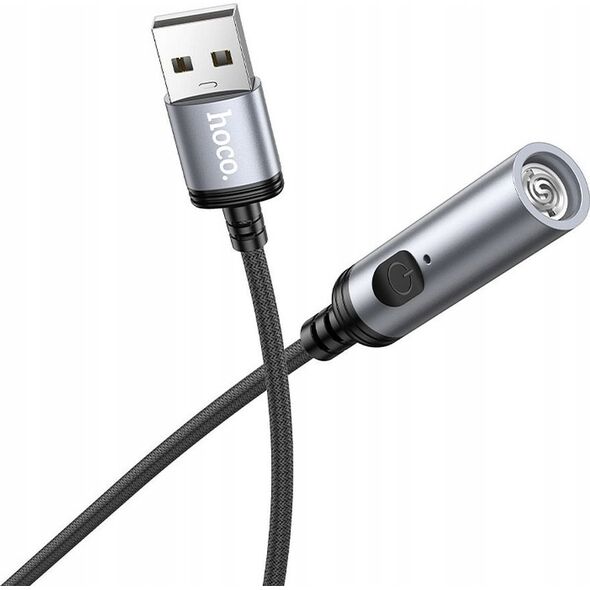 HOCO Adapter Zapalniczki Na Złącze USB A UA30 0,3 M Czarny