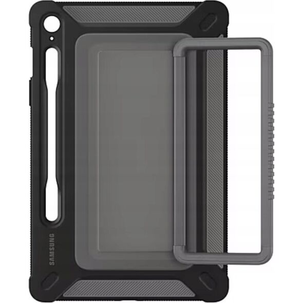 Etui na tablet Samsung Etui Samsung EF-RX610CBEGWW Tab S9 FE+ czarny/black Outdoor Cover