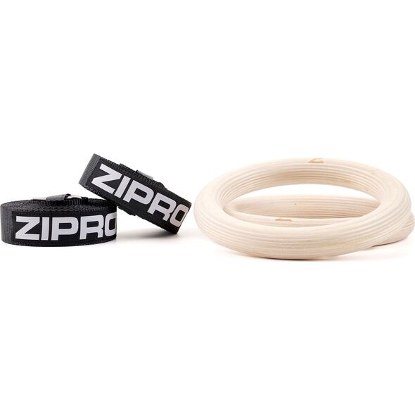 Zipro ZIPRO Kółka gimnastyczne Wooden Ring