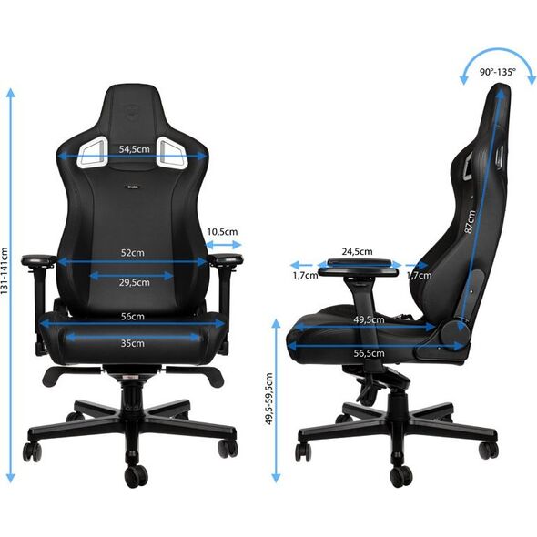 Fotel Noblechairs EPIC - Black Edition (GAGC-165)