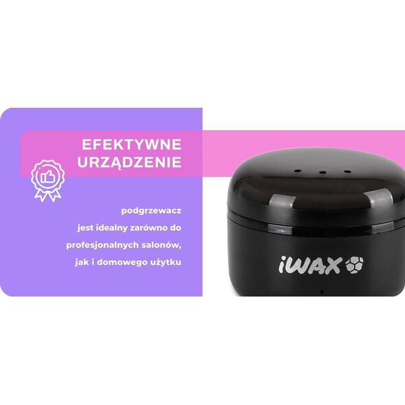Podgrzewacz wosku iWax zestaw mini do nosa i uszu.