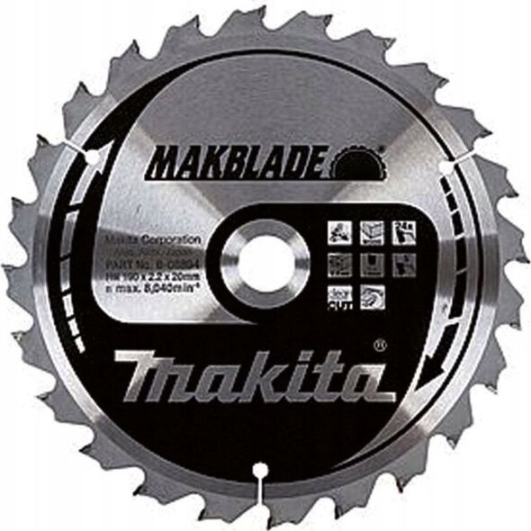 Makita MAKITA ΔΙΚΥΛΛΟ ΠΡΙΟΝΙ 255x30x32z MAKBLADE WOOD 14093015 88381421539