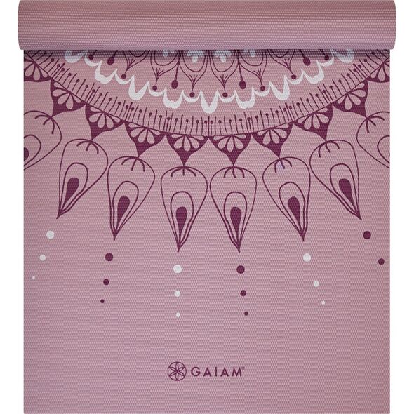 Gaiam GAIAM HERE & NOW YOGA MAT DUSTY ROSE 4MM 65272 14224569 18713652720