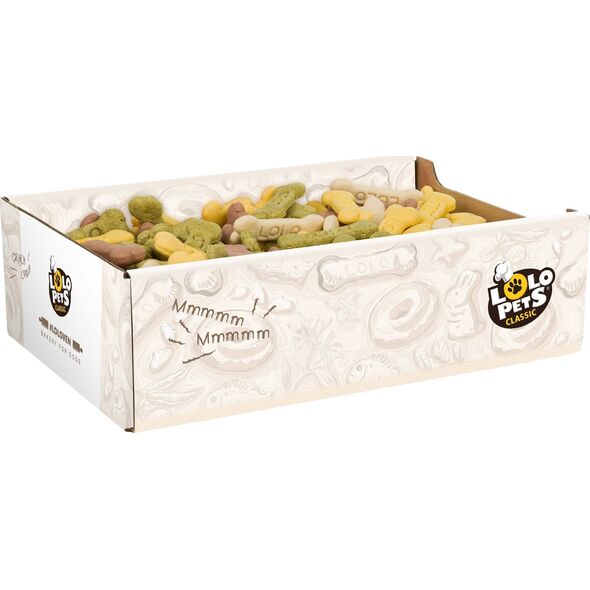 Lolo Pets Classic ΜΠΙΣΚΟΤΑ ΣΚΥΛΟΥ ΚΟΚΚΑΛΟ L MIX 2kg 8040707 5904479809339