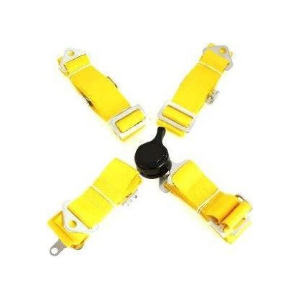 MTuning_F Pasy sportowe 4p 2" Yellow - Quick