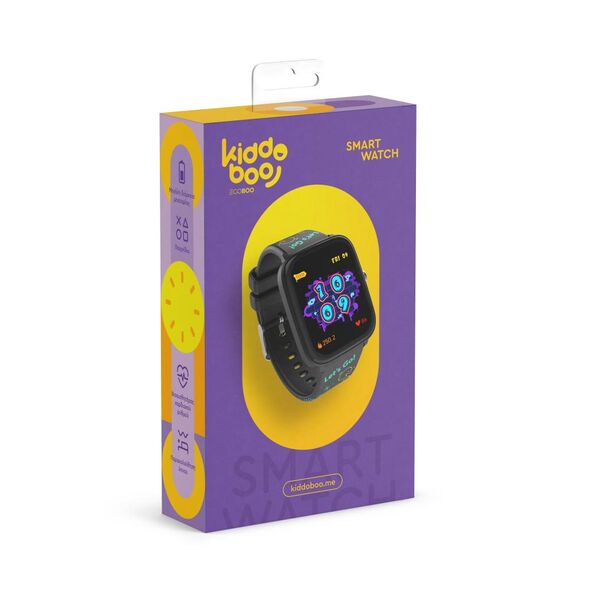 Kiddoboo Smartwatch 2.0 Black (KB019C2BLK) έως 12 άτοκες Δόσεις